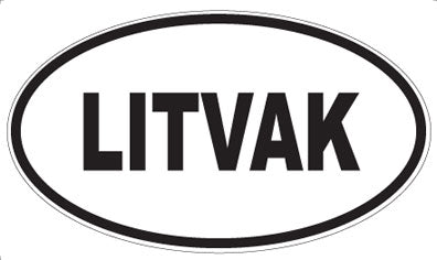 LITVAK - Oval Magnet