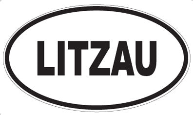 LITZAU - Oval Sticker