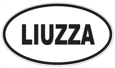 LIUZZA - Oval Magnet