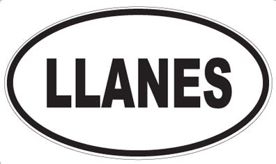 LLANES - Oval Magnet