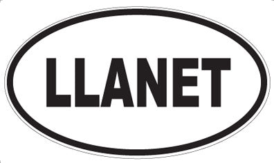 LLANET - Oval Magnet