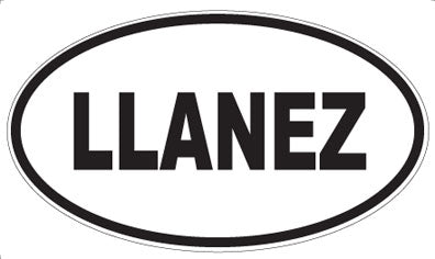 LLANEZ - Oval Magnet
