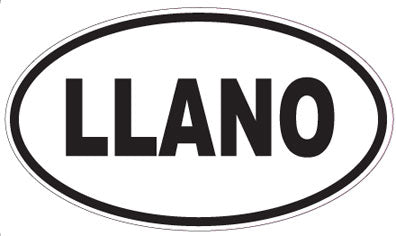 LLANO - Oval Magnet