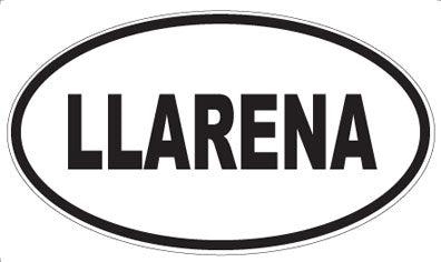LLARENA - Oval Sticker