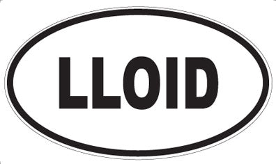 LLOID - Oval Sticker