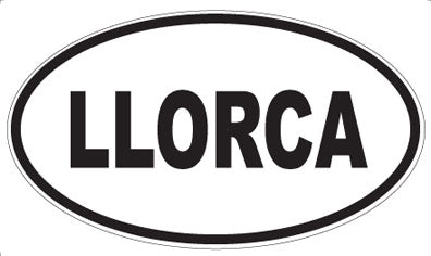 LLORCA - Oval Magnet