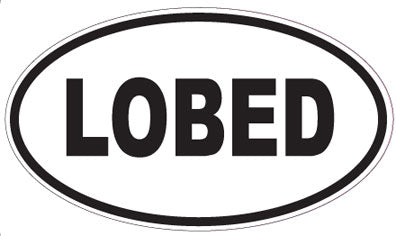 LOBED - Oval Magnet
