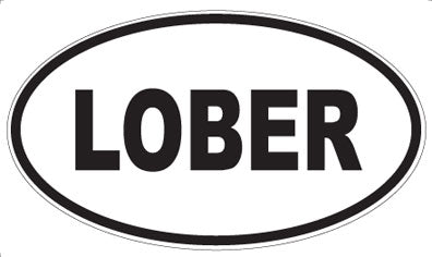 LOBER - Oval Magnet