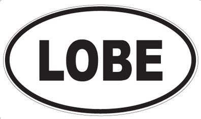 LOBE - Oval Magnet