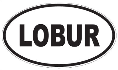LOBUR - Oval Magnet