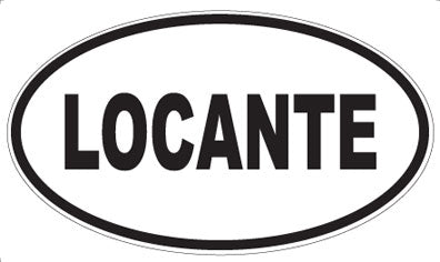 LOCANTE - Oval Magnet