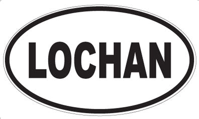 LOCHAN - Oval Magnet