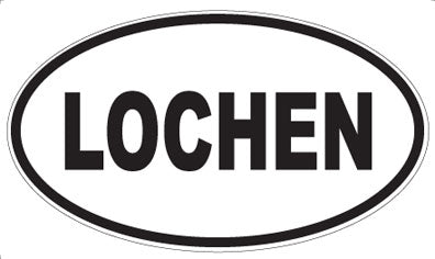 LOCHEN - Oval Sticker