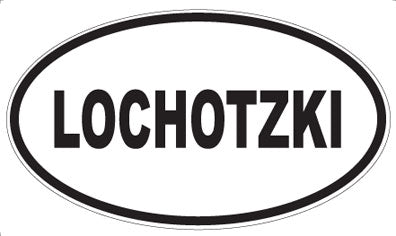 LOCHOTZKI - Oval Sticker