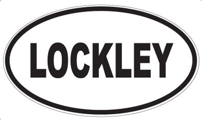 LOCKLEY - Oval Sticker