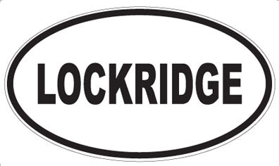 LOCKRIDGE - Oval Magnet