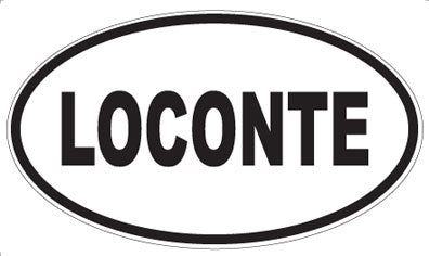 LOCONTE - Oval Magnet