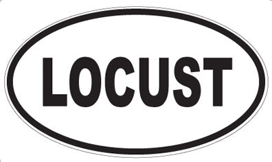 LOCUST - Oval Magnet