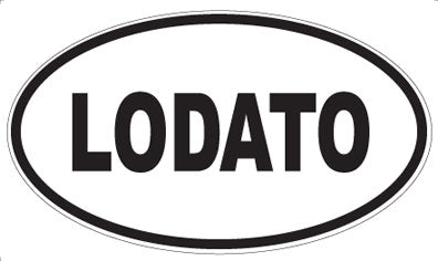 LODATO - Oval Magnet