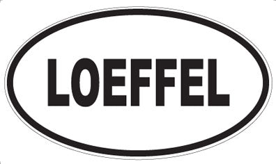 LOEFFEL - Oval Magnet