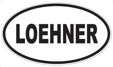 LOEHNER - Oval Magnet