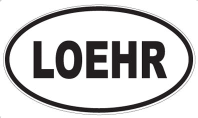 LOEHR - Oval Magnet