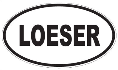 LOESER - Oval Magnet