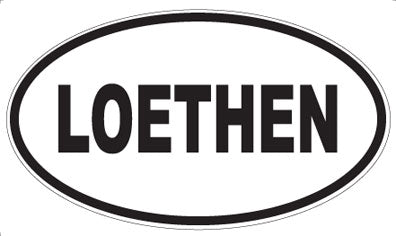 LOETHEN - Oval Magnet