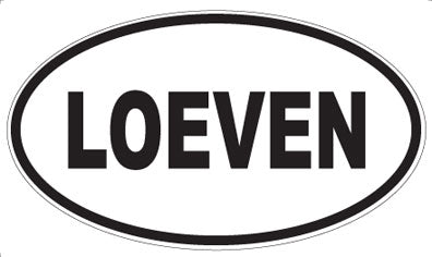 LOEVEN - Oval Magnet