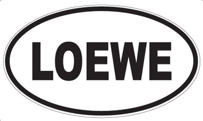 LOEWE - Oval Sticker