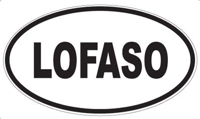 LOFASO - Oval Magnet