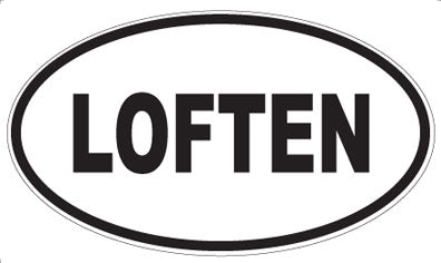 LOFTEN - Oval Magnet
