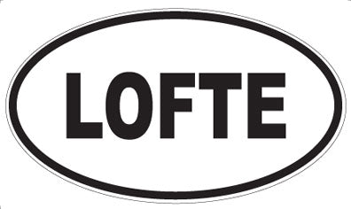 LOFTE - Oval Magnet
