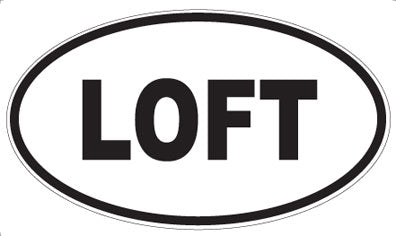 LOFT - Oval Magnet