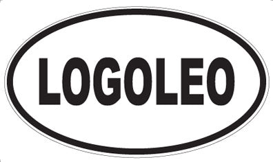 LOGOLEO - Oval Magnet