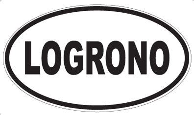 LOGRONO - Oval Magnet