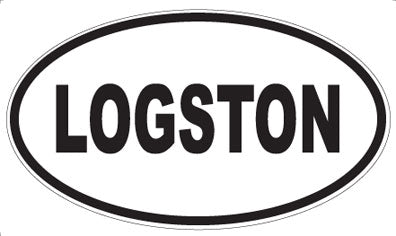 LOGSTON - Oval Magnet