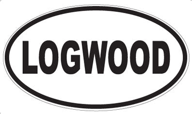 LOGWOOD - Oval Magnet