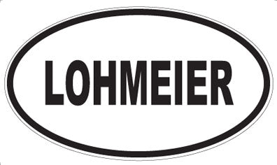 LOHMEIER - Oval Magnet