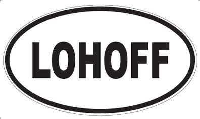 LOHOFF - Oval Magnet