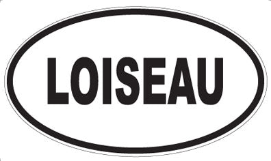 LOISEAU - Oval Magnet