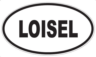 LOISEL - Oval Sticker