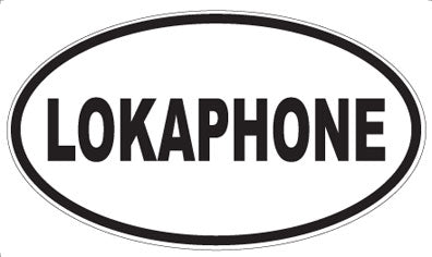 LOKAPHONE - Oval Sticker