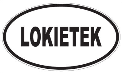 LOKIETEK - Oval Sticker