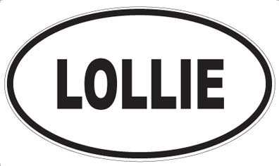 LOLLIE - Oval Magnet