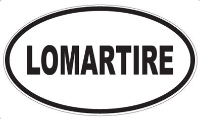 LOMARTIRE - Oval Magnet