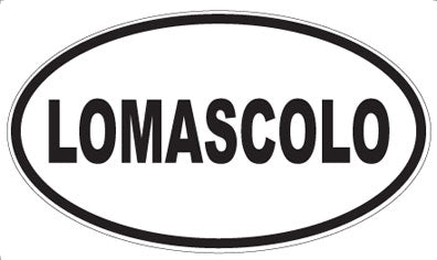 LOMASCOLO - Oval Sticker