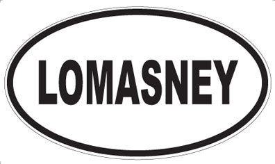 LOMASNEY - Oval Magnet