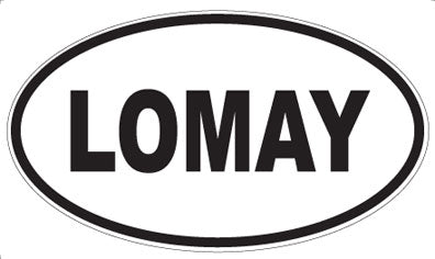 LOMAY - Oval Sticker