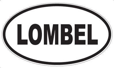 LOMBEL - Oval Magnet